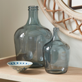 Blue Demi John Glass Bottles Styled