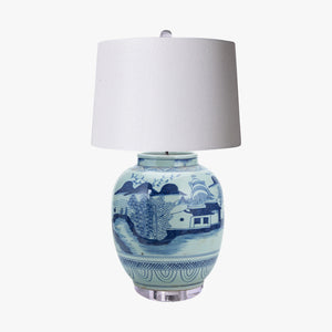 Blue Mountain Village Lamp