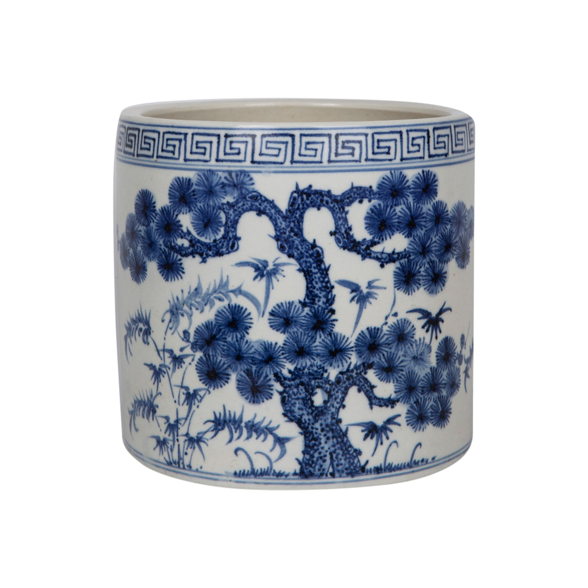 Blue Pinetree Cachepot From Dear Keaton