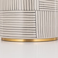 Briggs Stripe Lamp Closeup