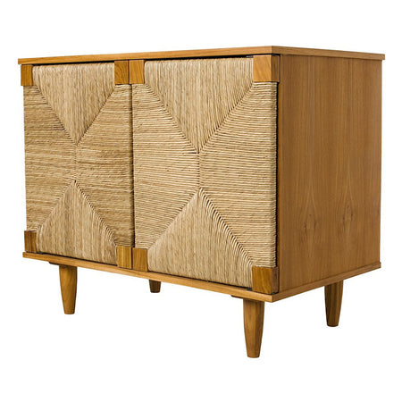 Brook Teak Cabinet Side Angle