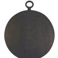 Brushed Black Round Wood Cutting Board