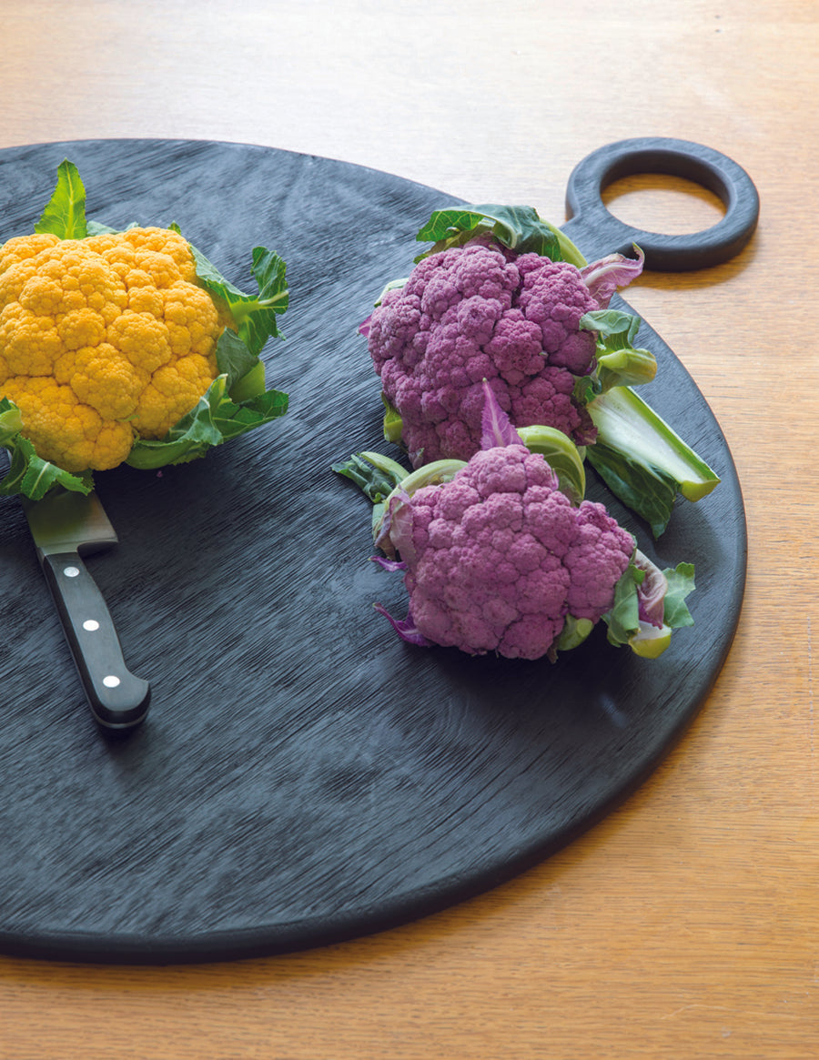 Brushed Black Wood Cutting Board From Dear Keaton