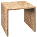 Burlwood Nesting Tables Alternate View