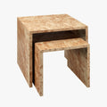 Burlwood Nesting Tables