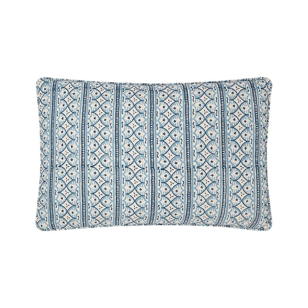 Calabria Azur Lumbar Pillow Cover From Dear Keaton