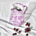 Casa Lilac Medium Pitcher Styled