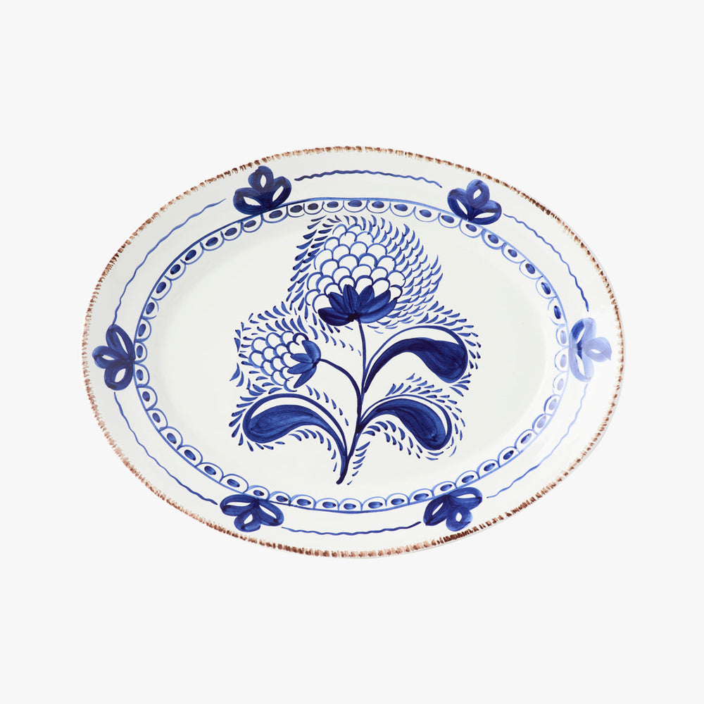 Casa Nuno Blue Platter by Dear Keaton