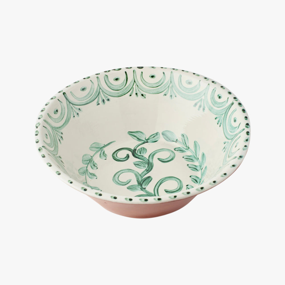 Casa Nuno Large Green Bowl by Dear Keaton