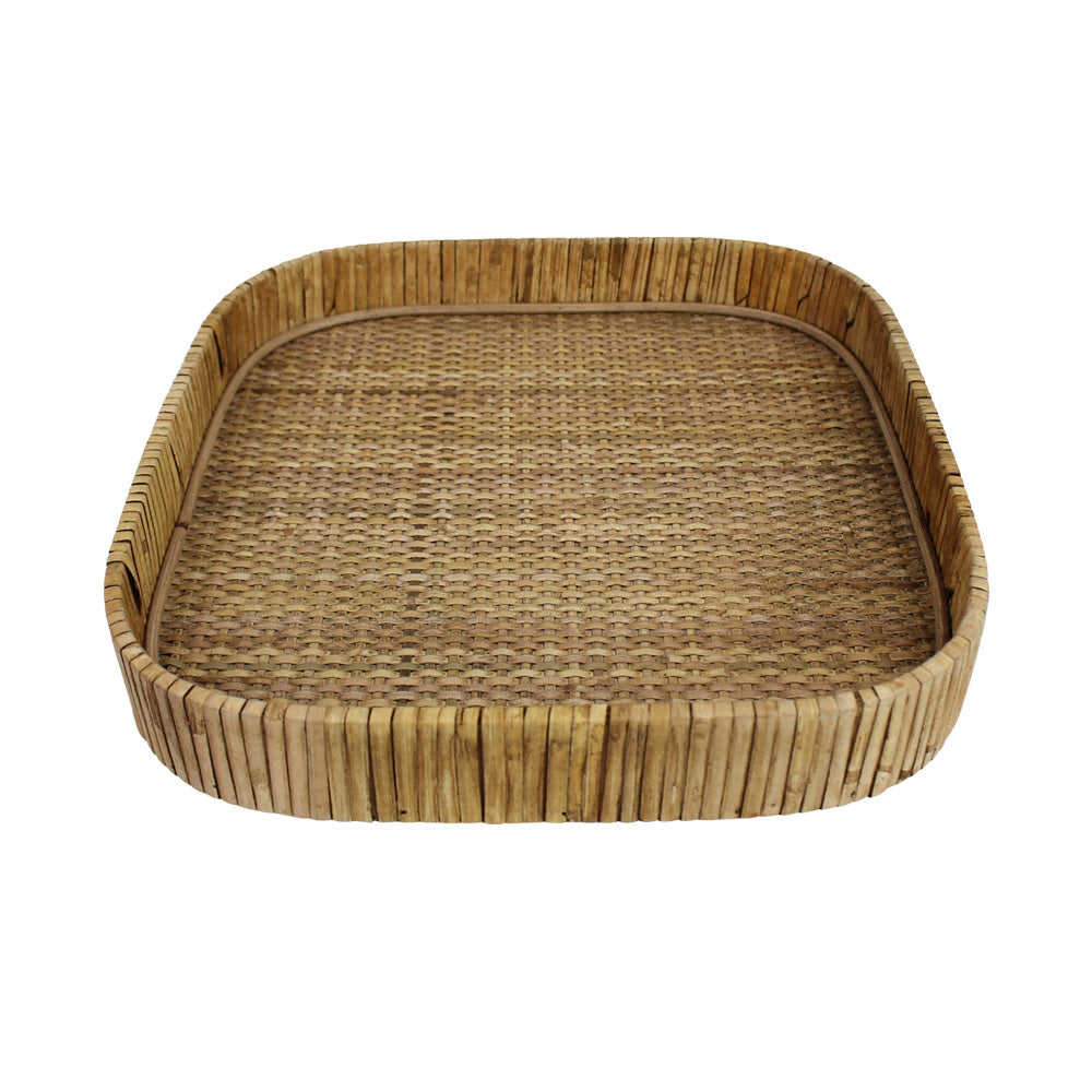 Cayman Rattan Tray From Dear Keaton