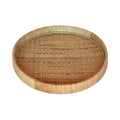 Cayman Round Rattan TrayFrom Dear Keaton