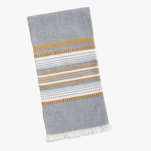 Chambray Stripe Hand Towel