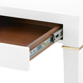 Claire White Linen Desk Drawer