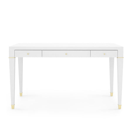 Claire White Linen Desk