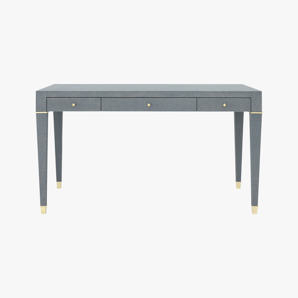Claire Grey Linen Desk by Dear Keaton