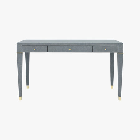 Claire Grey Linen Desk