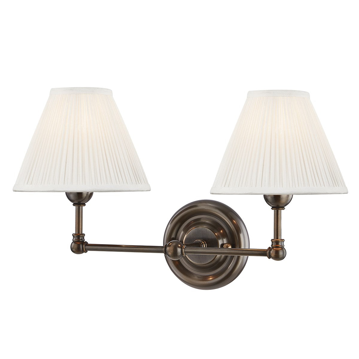 Classic No. 1 Double Sconce Bronze