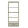 Clayton Grey Tweed Etagere