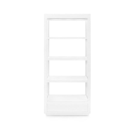 Clayton White Etagere Back View