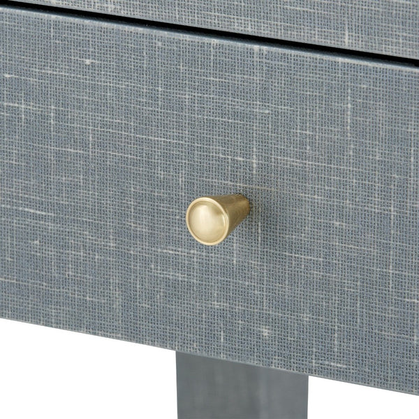 Claire Grey Side Table Close Up
