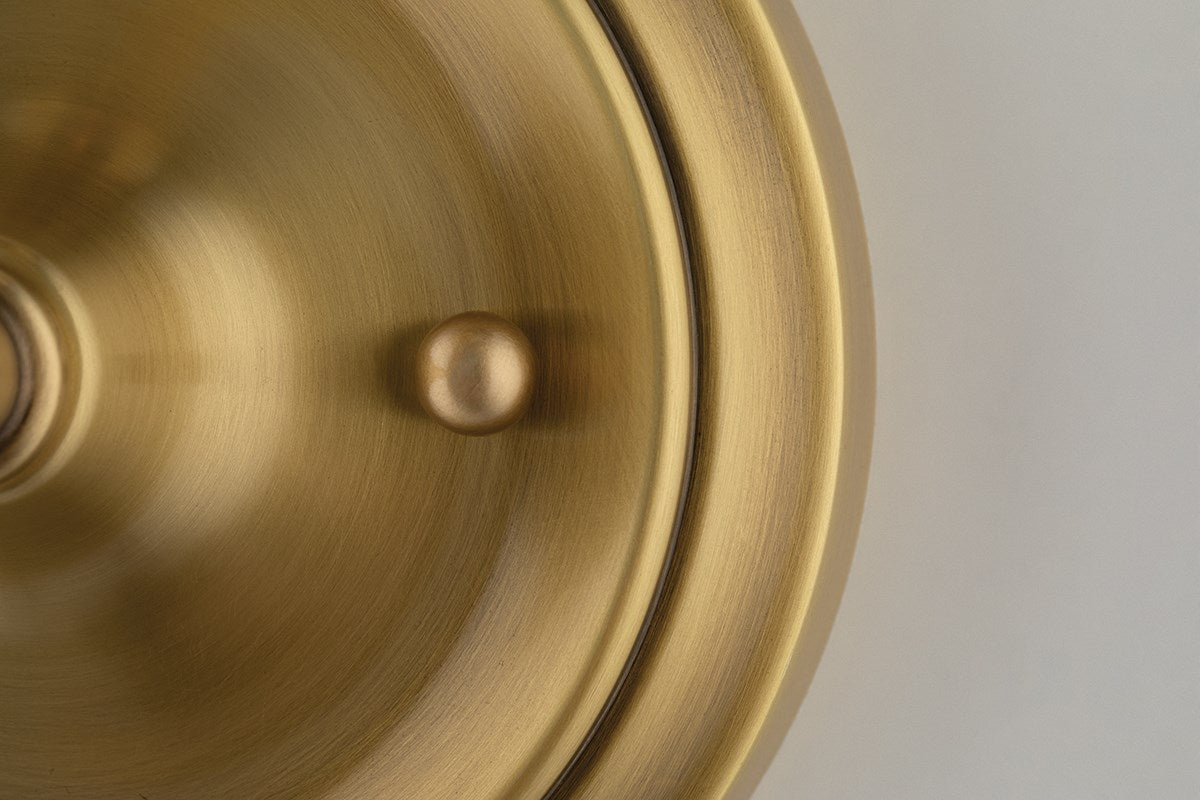 Conway Sconce Brass Close Up