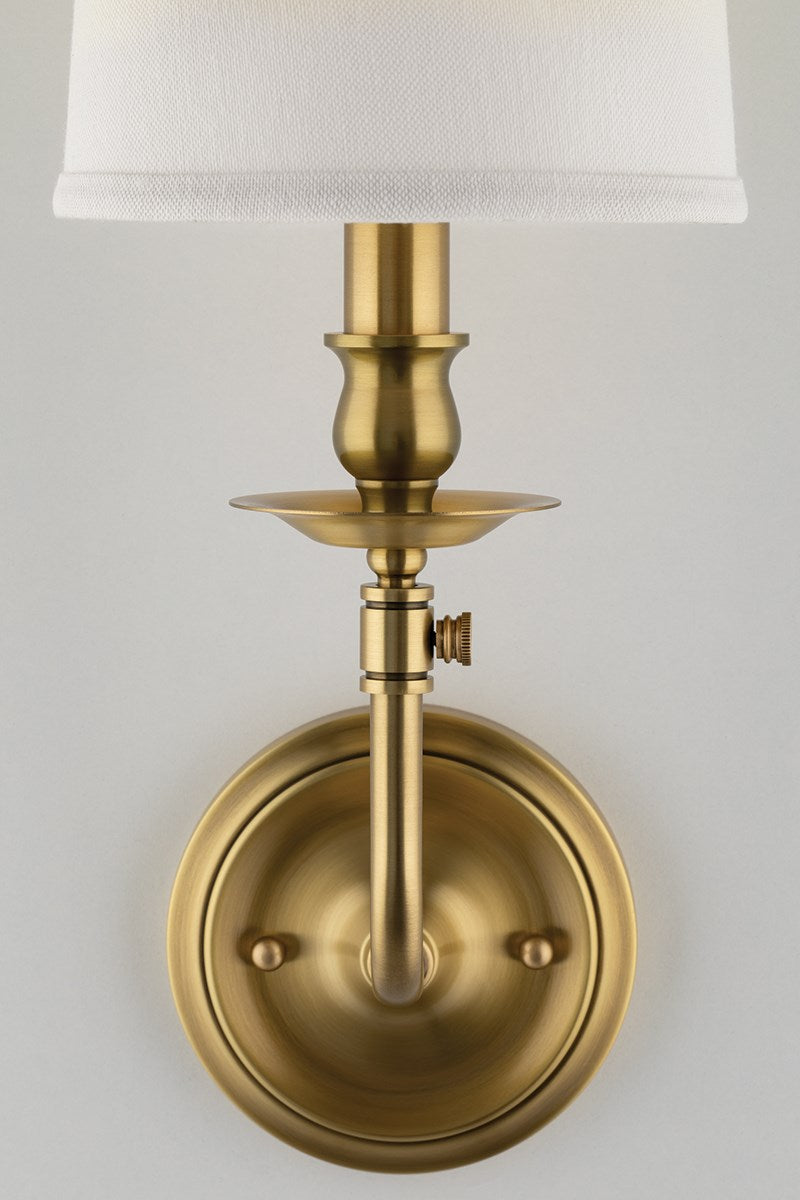 Conway Sconce Brass Close Up