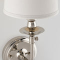 Conway Sconce Nickel Close Up