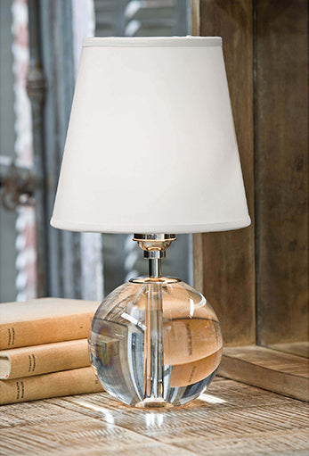 Crystal Mini Sphere Lamp Styled