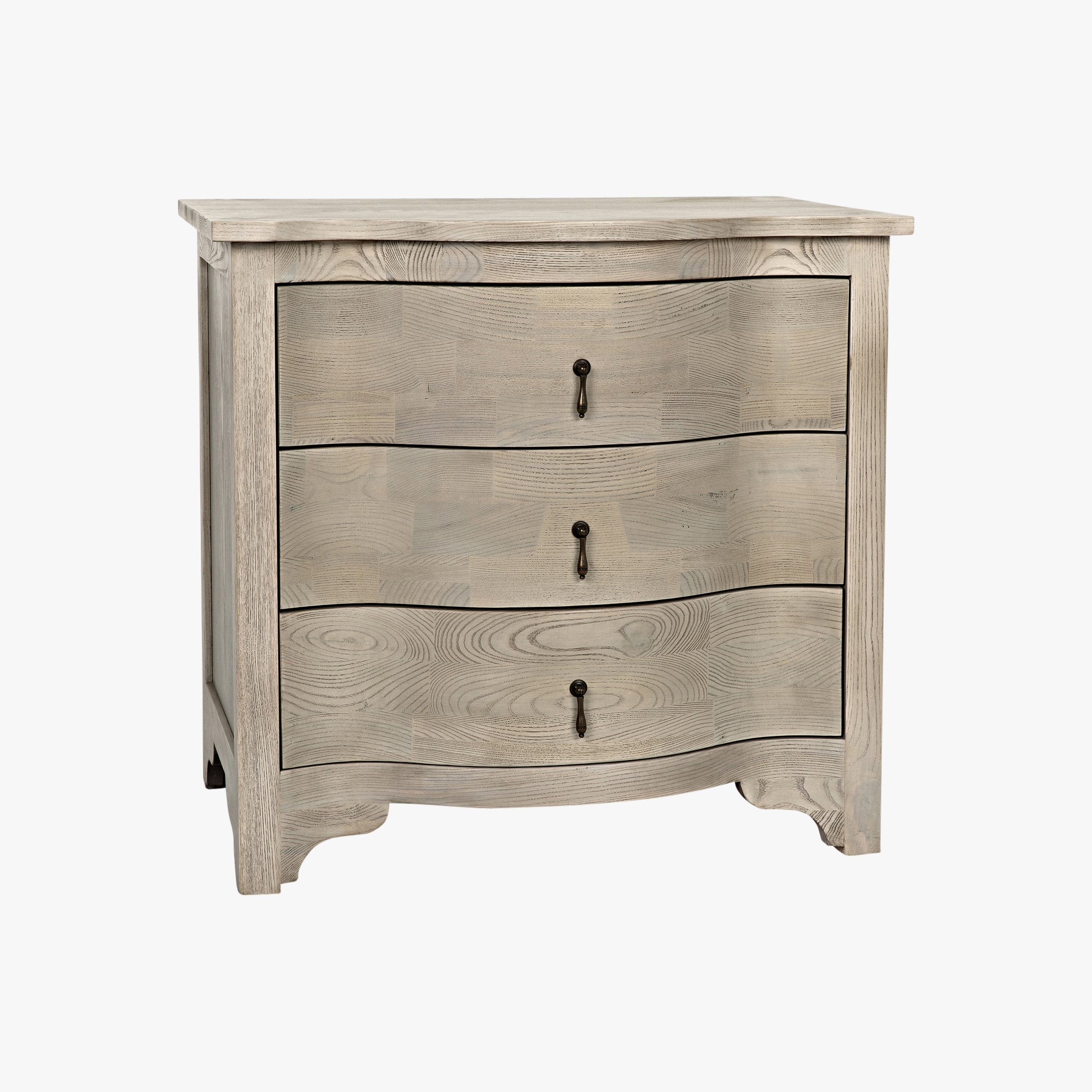 Curved Front Side Table