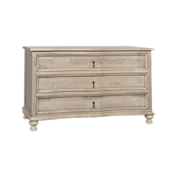 Curved Front Three Drawer Chest From Dear Keaton