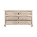 Curved Front Three Drawer Chest Front