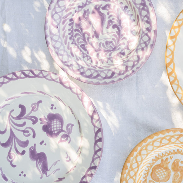 Casa Lilac Plates - Handpainted in Spain