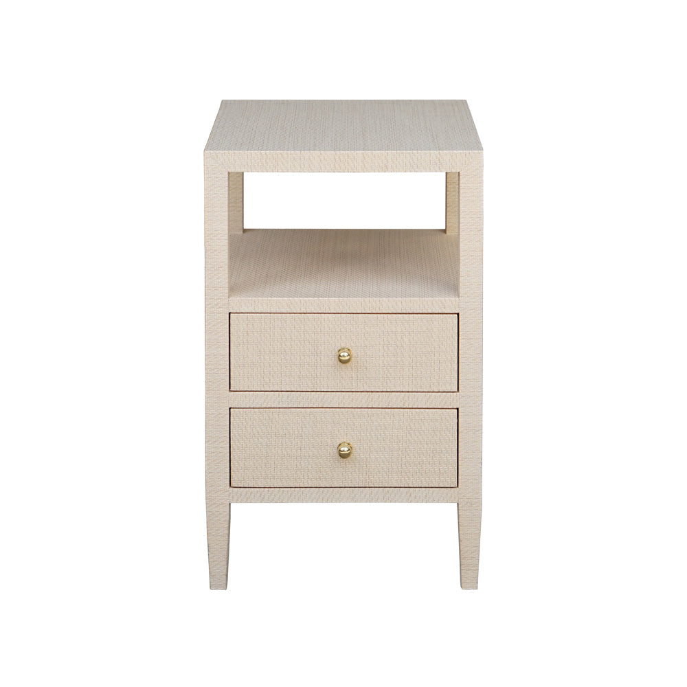Daisy Natural Side Table Front View
