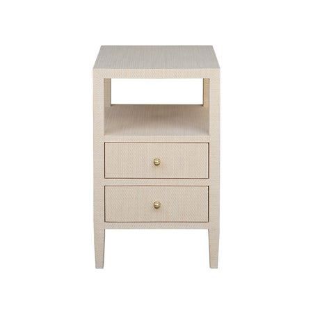 Daisy Natural Side Table Front View