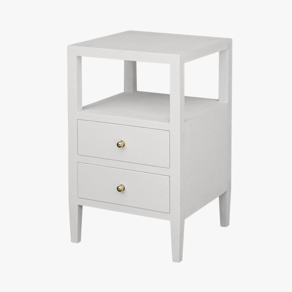 Daisy White Side Table by Dear Keaton