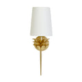 Darcy Leaf Motif Sconce