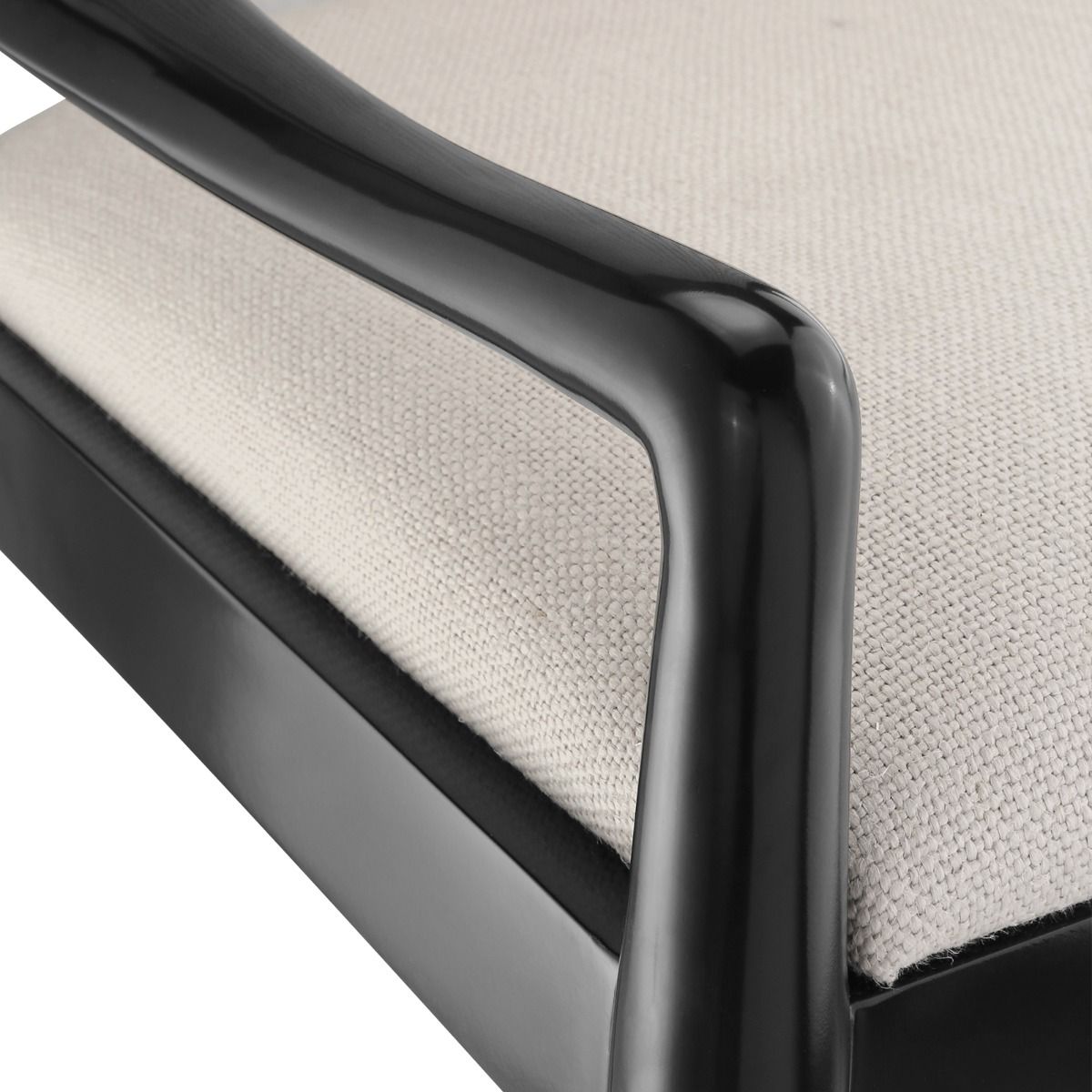 Dear Keaton Aiden Black Arm Chair Closeup