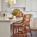 Dear Keaton Chatham Rattan Counter Stool in Kitchen