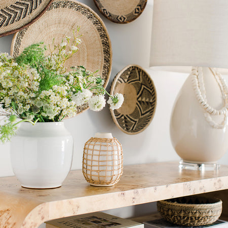 Dear Keaton Decorative Accessories on Burlwood Console Ali Harper
