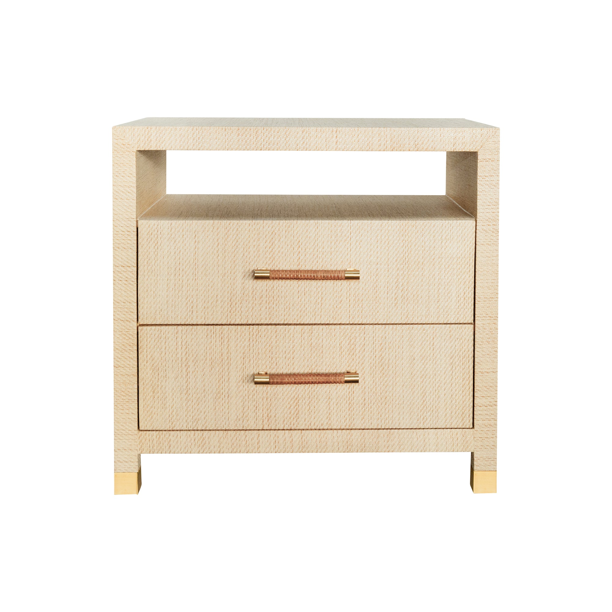 Lowery Natural Grasscloth Nightstand From Dear Keaton