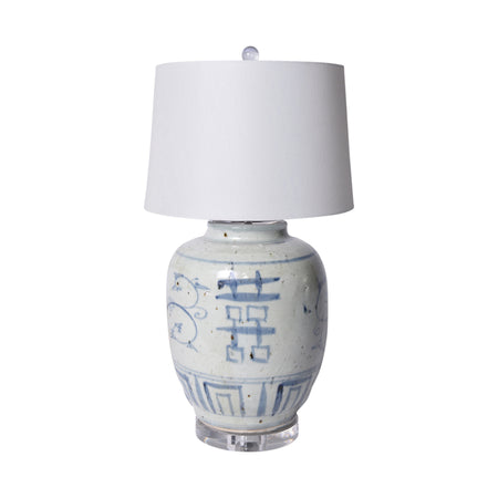 Double Happiness Jar Lamp From Dear Keaton