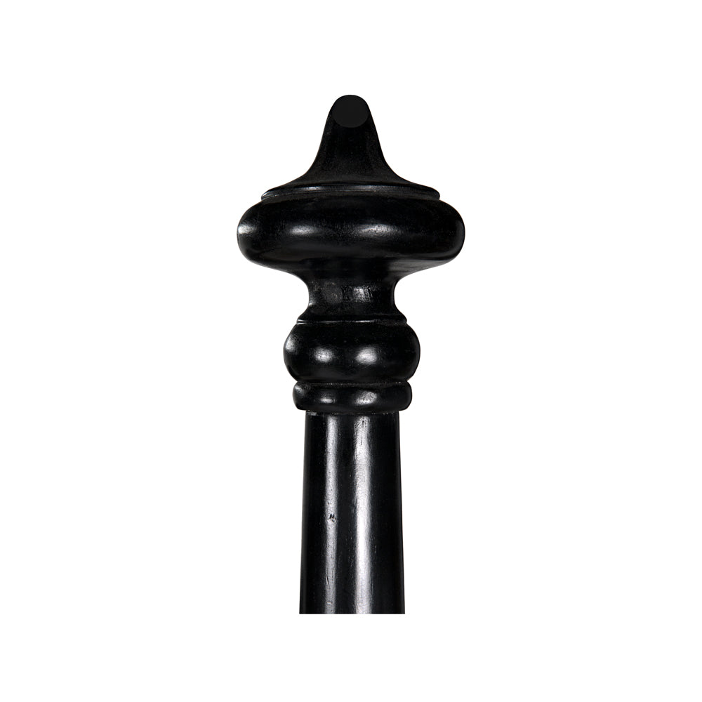 Douglas Black Bed Closeup