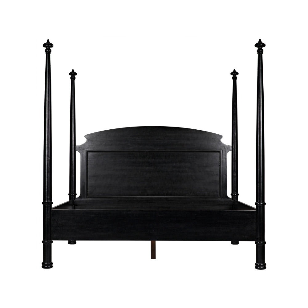 Douglas Black Four Poster Bed 