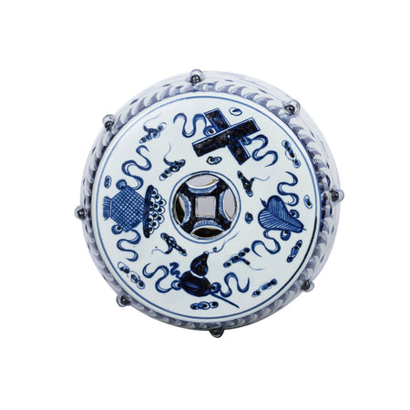 Eight Immortals Garden Stool Top View