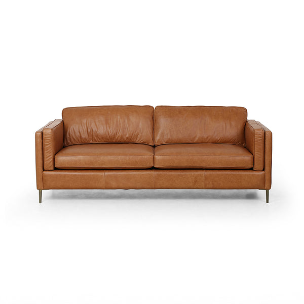 Everitt Butterscotch Leather Sofa From Dear Keaton