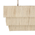 Palecek Everly Woven Abaca Rope Chandelier Close Up