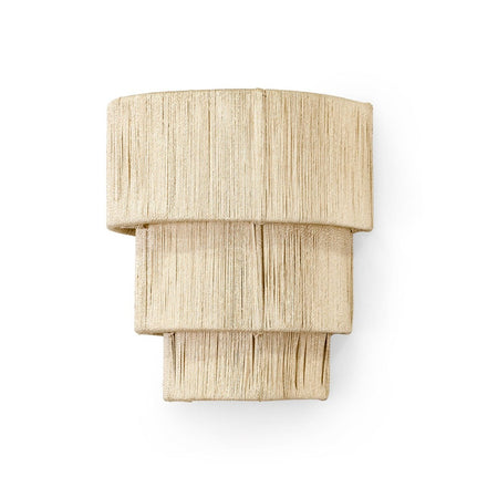 Palecek Abaca Rope Everly Tiered Sconce Alternate View