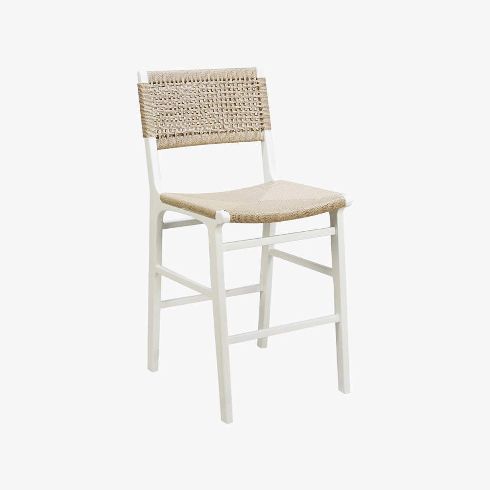 Flint White Counter Stool by Dear Keaton