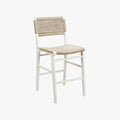 Flint White Counter Stool