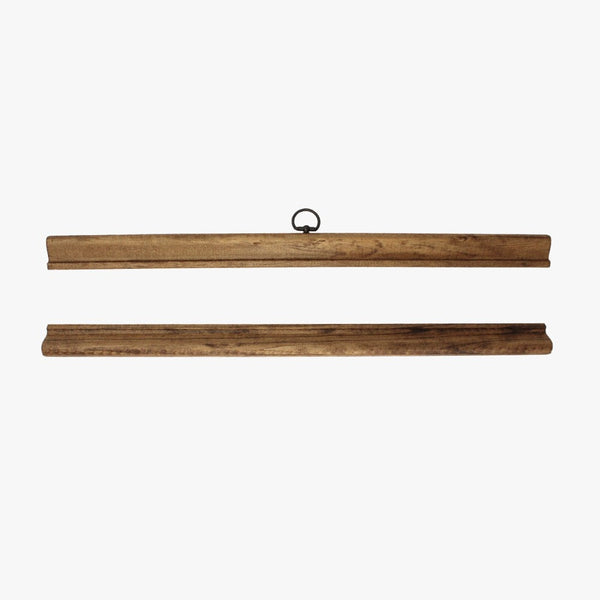 Frameless Wood Art Hangers